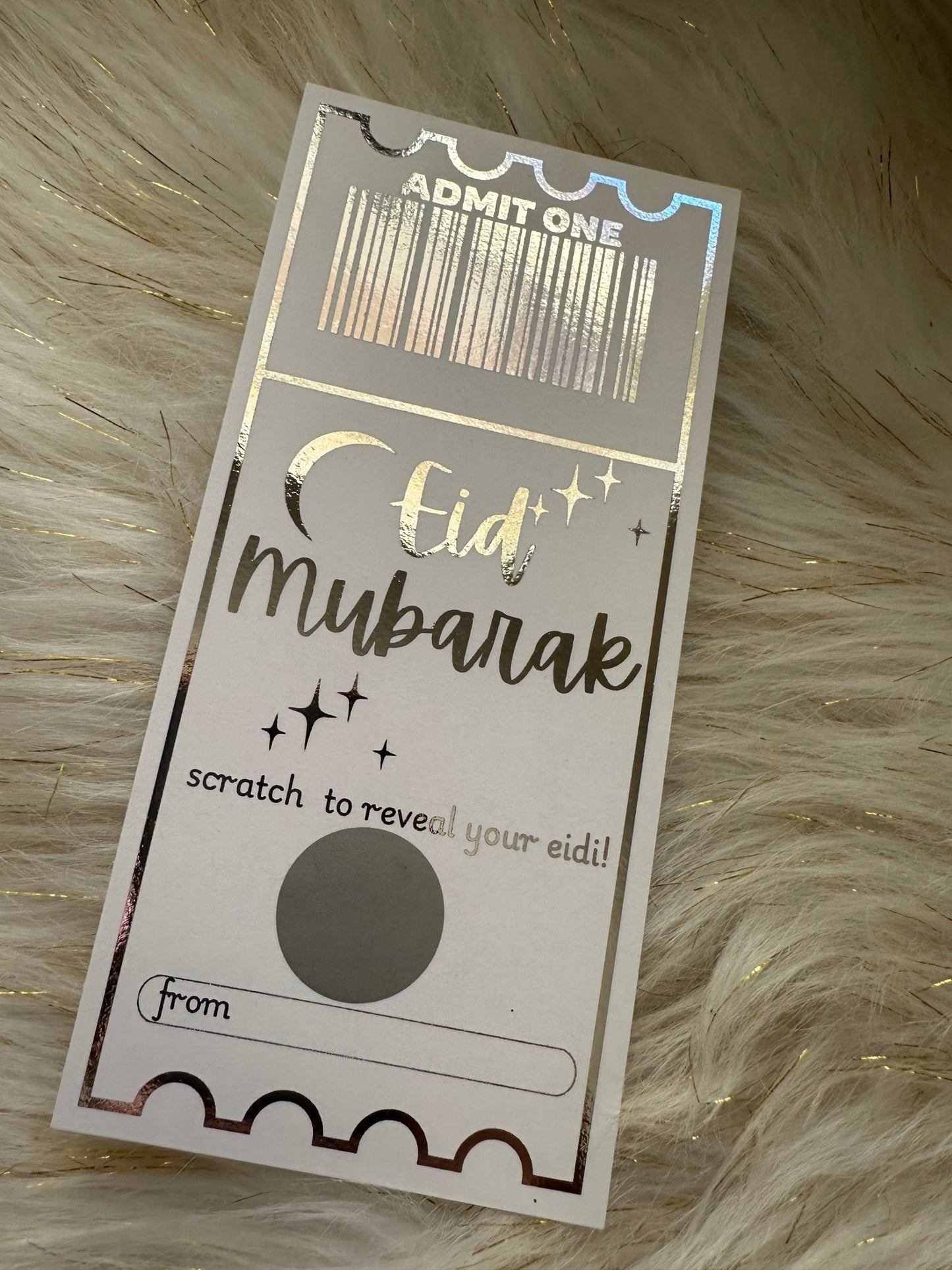 Eid Scratch Tickets - madihacreates