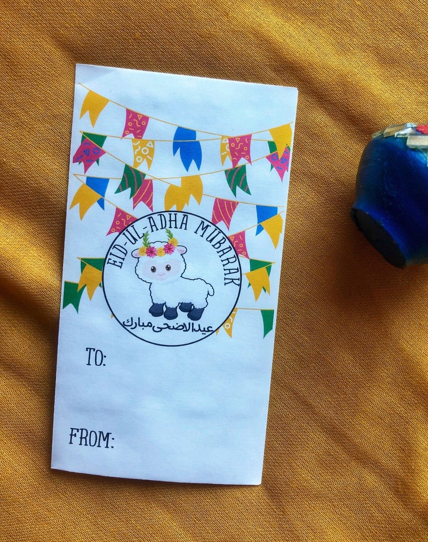 Colorful Eid ul Adha Eidi envelope