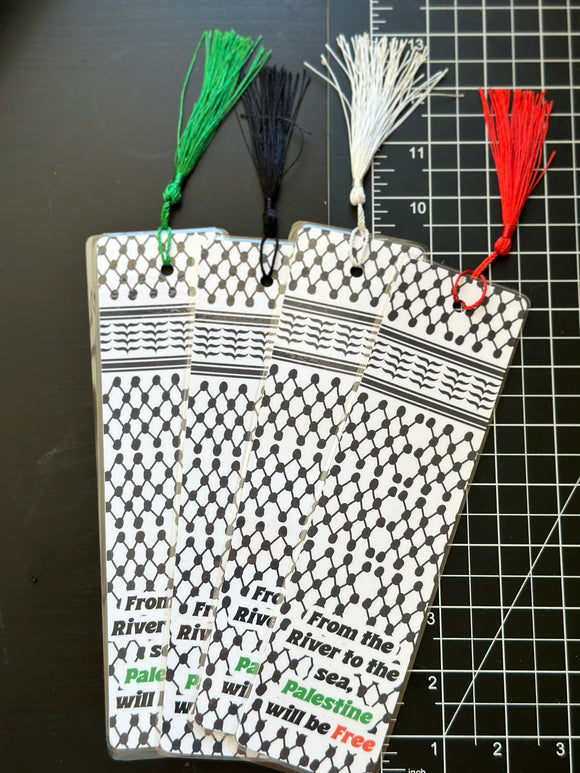 From the river to the sea Palestine will be Free Bookmark