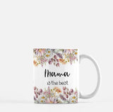 Ammi is the best Mug ,Ummi is the best mug, Mama is the best floral mug, mothers day gifts - madihacreates