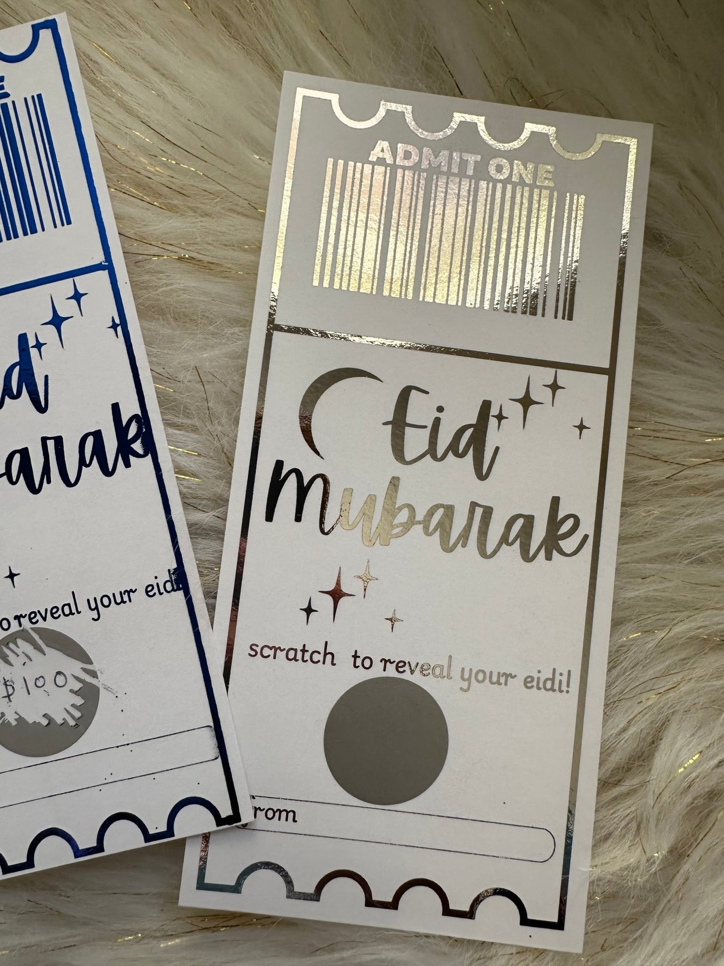 Eid Scratch Tickets - madihacreates
