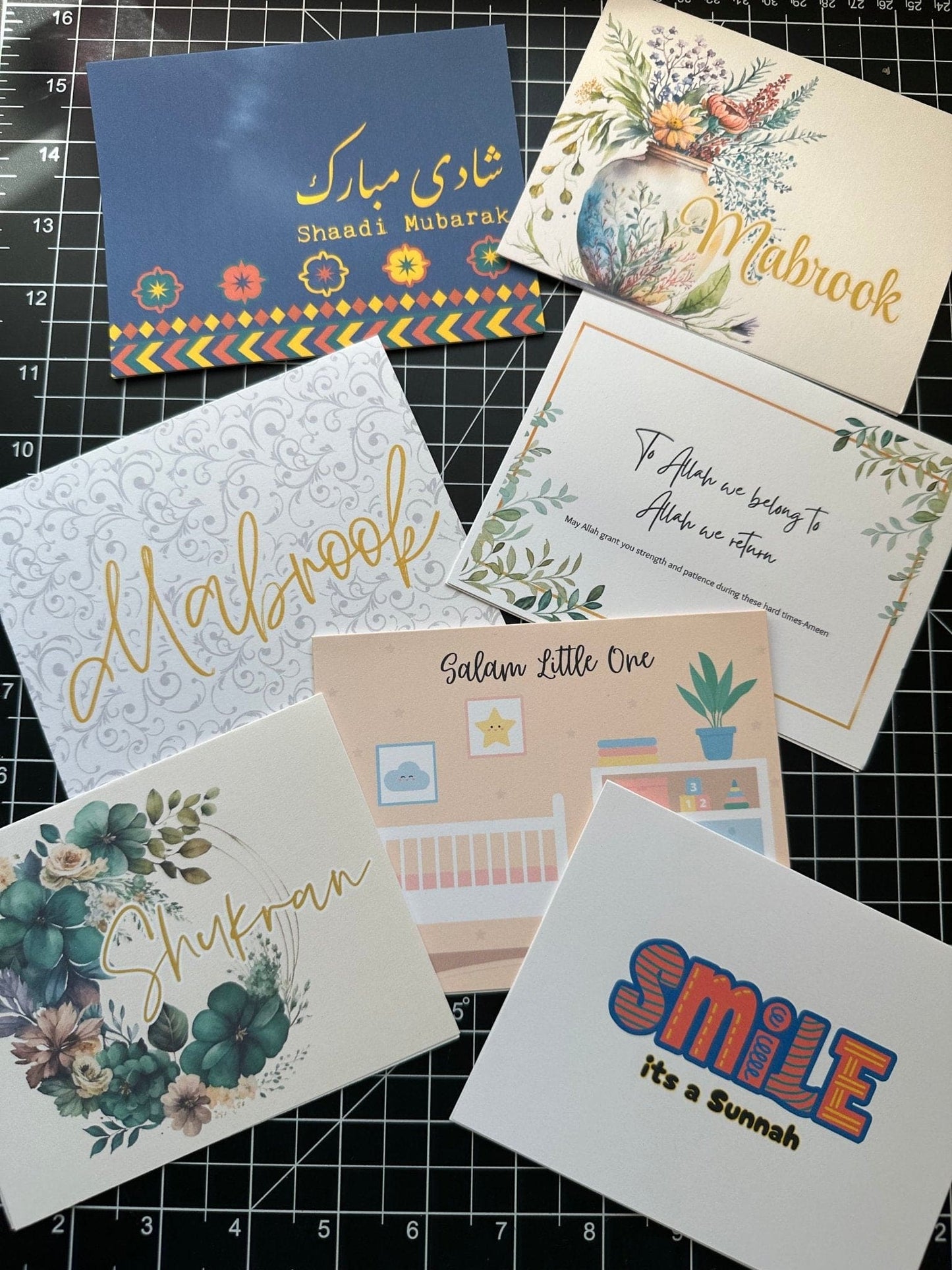 Ethnic Greetings Cards - madihacreates