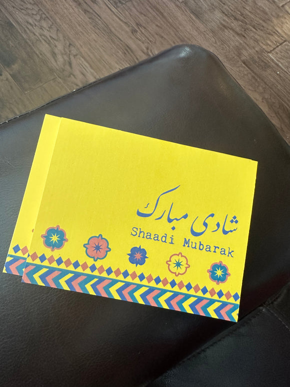 Shamiana Shaadi greeting Card