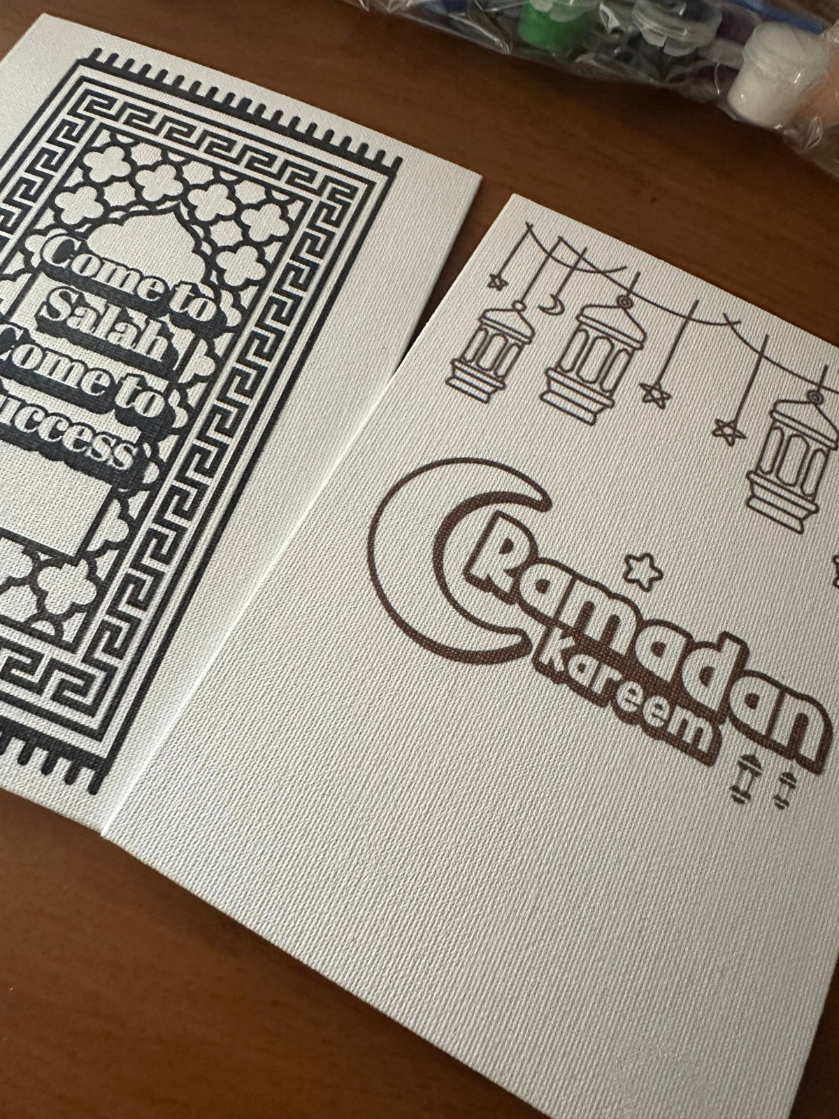 Islamic Paint Your Own Canvas Kit | Ramadan & Eid Activity for Kids | DIY Muslim Art Set - madihacreates