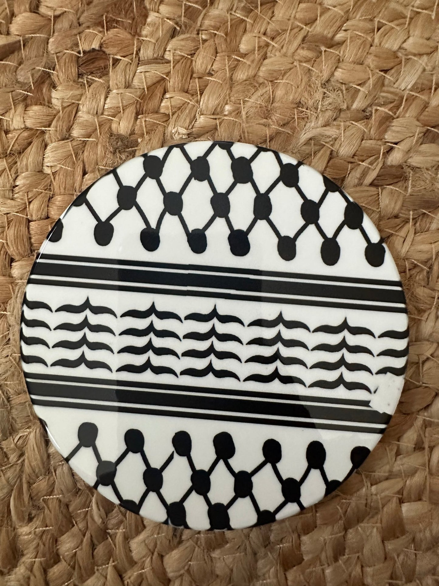 Keffiyeh coasters - madihacreates
