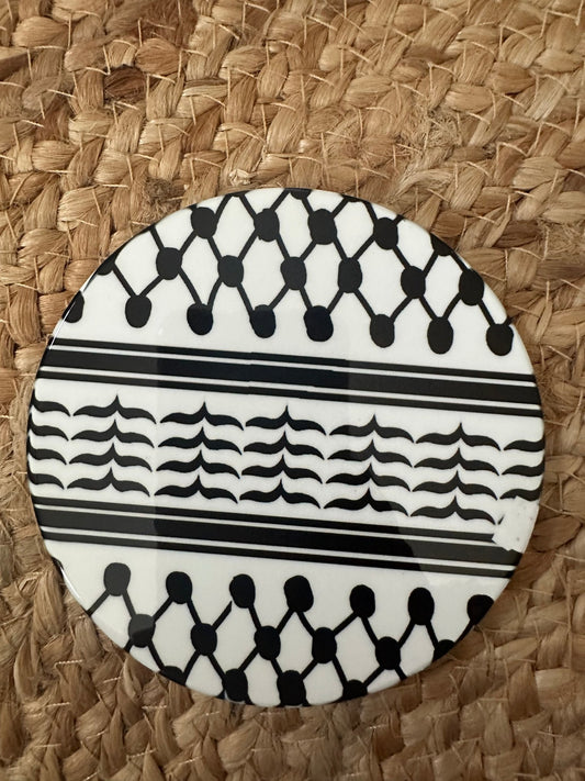 Keffiyeh coasters - madihacreates