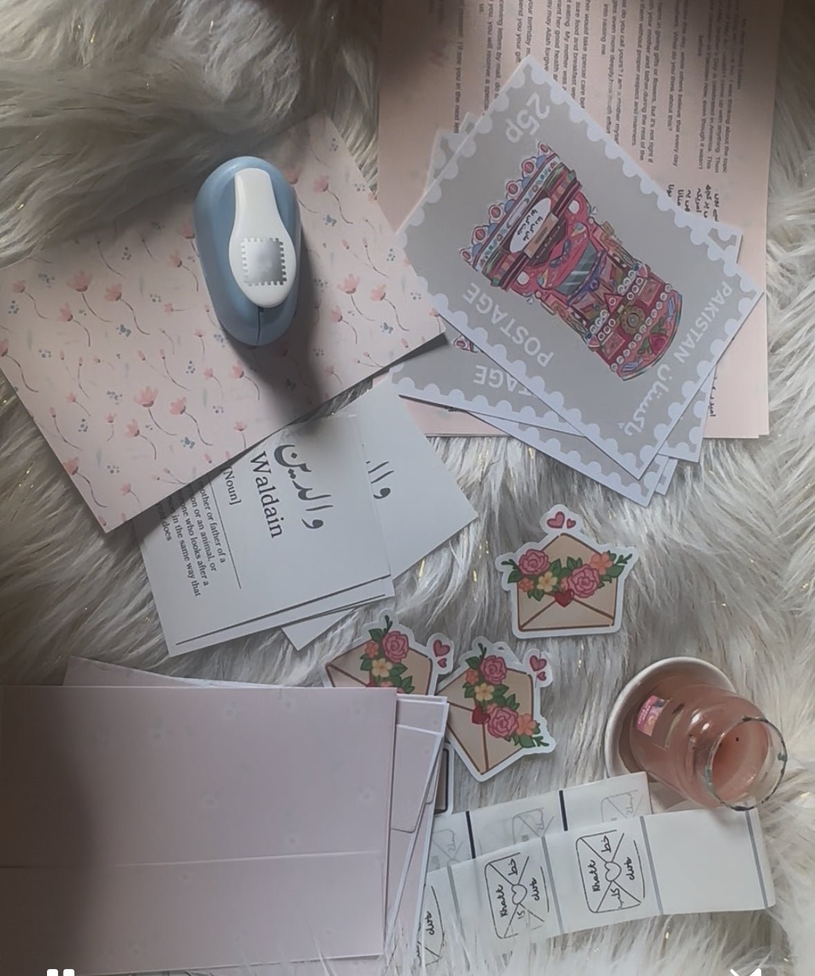 Khatt Club – Monthly Pakistani Snail Mail Subscription with Urdu Art & Stationery - madihacreates