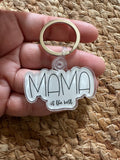 Mama is the best keychain, Ammi is the best keychain, Pakistani mother gift - madihacreates