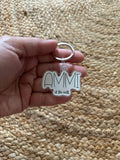 Mama is the best keychain, Ammi is the best keychain, Pakistani mother gift - madihacreates