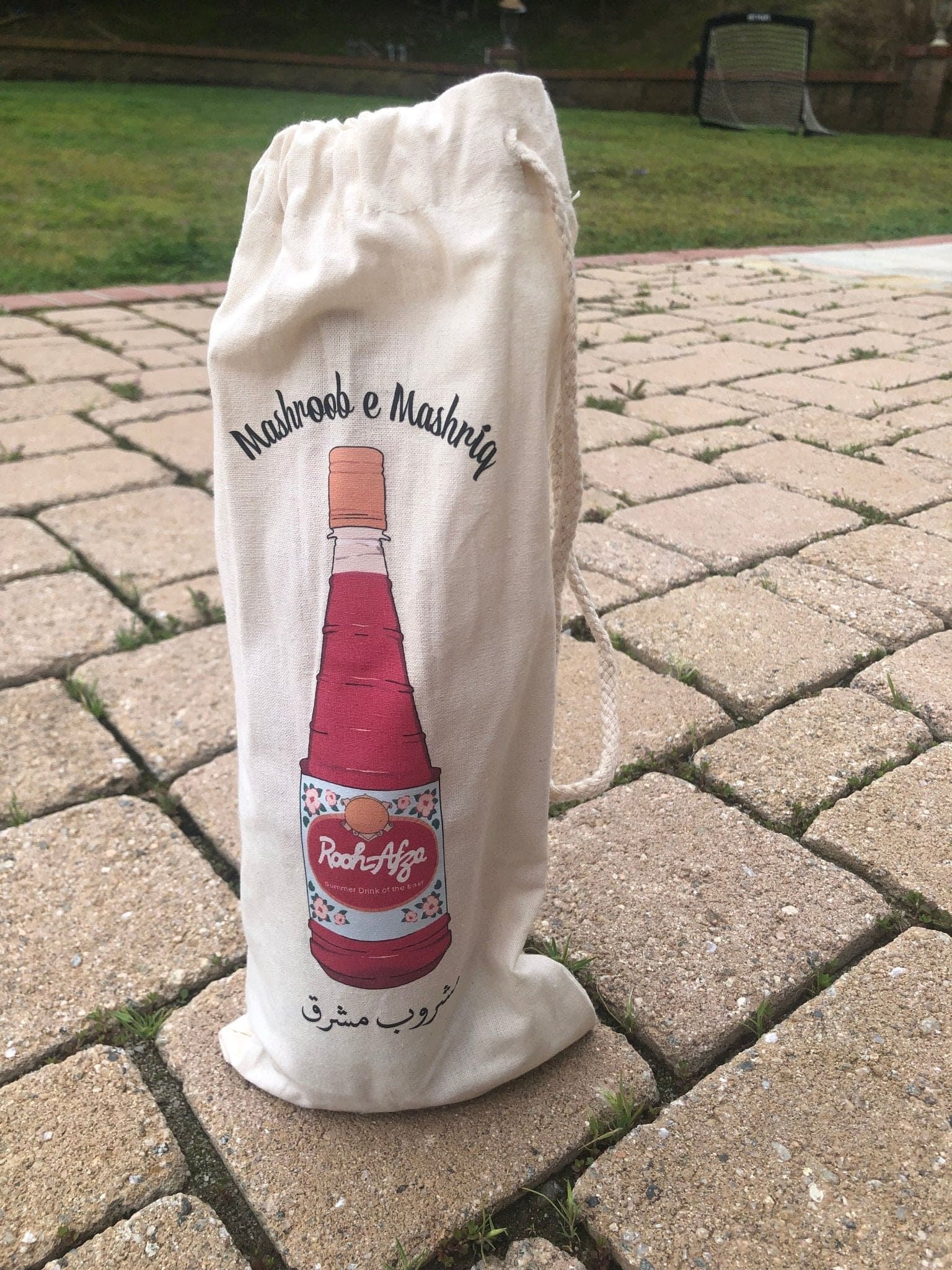 Rooh Afza Bag (Canvas) - madihacreates