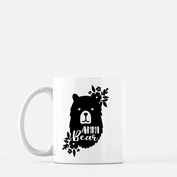 Ammi bear mug, mothers day gift, Ammi gift
