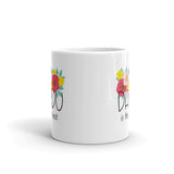 Dadu is the best mug , Paternal Grandmother gift ,beautiful floral design mug - madihacreates