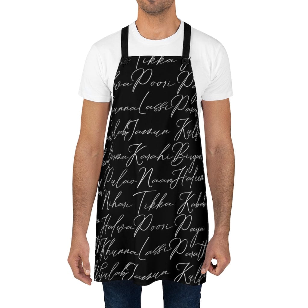 Desi Kitchen Apron (black)