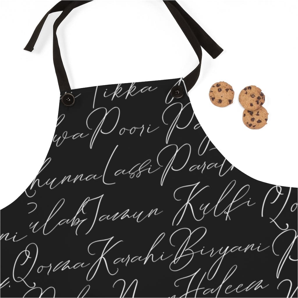 Desi Kitchen Apron (black)