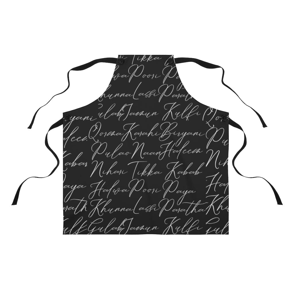 Desi Kitchen Apron (black)