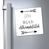 End with Alhamdulillah Magnet - madihacreates