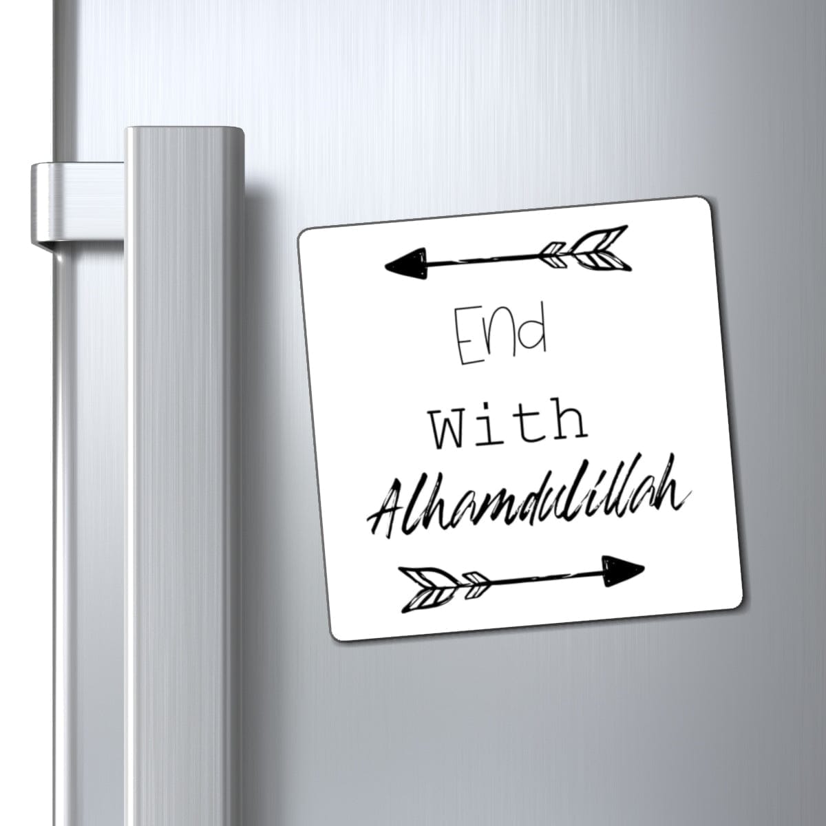 End with Alhamdulillah Magnet - madihacreates