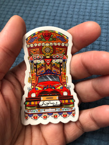 Pakistani colorful truck sticker, Pakistan TruckArt