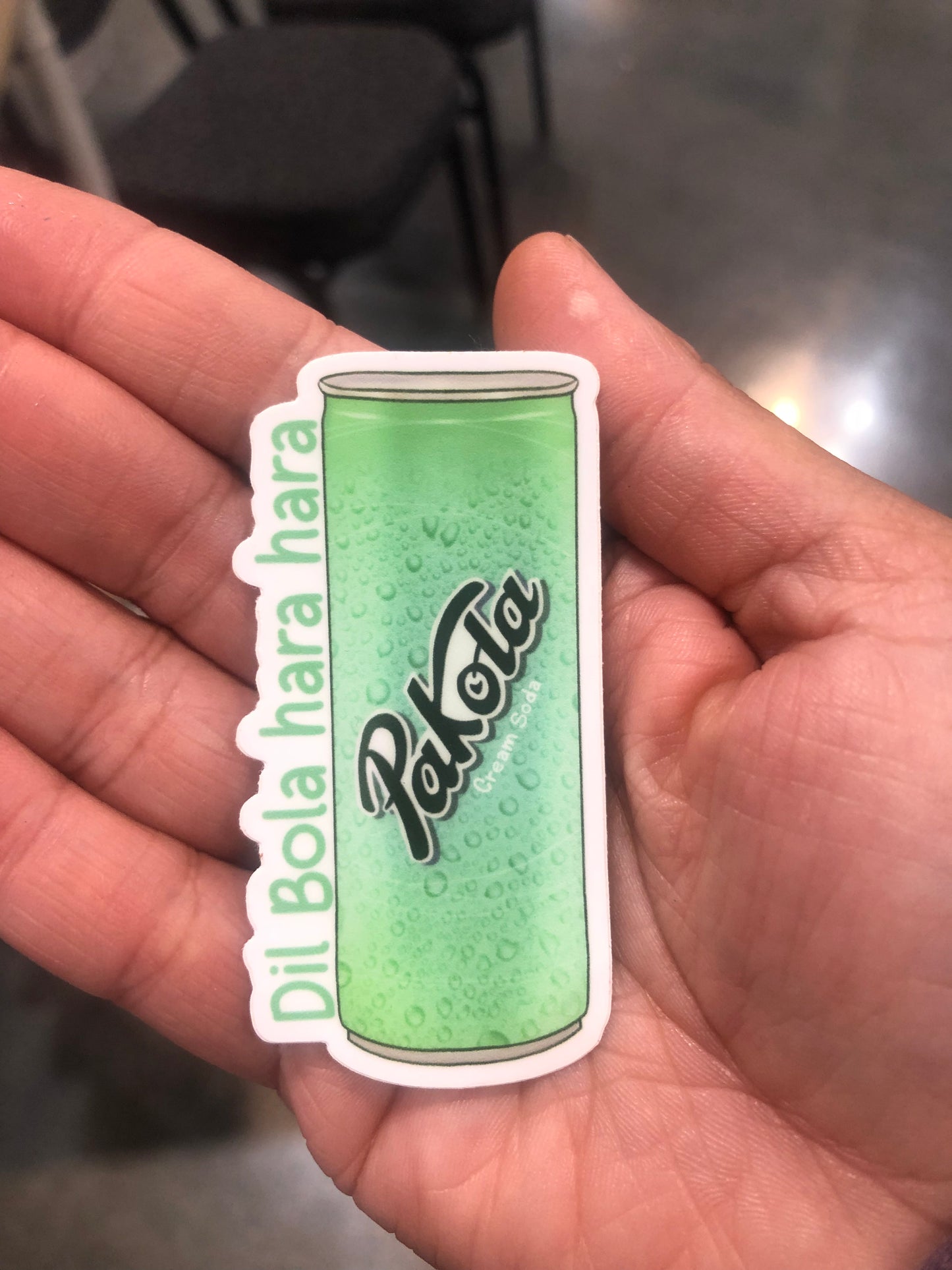 Dil Bola Hara Hara Pakola, Pakola sticker , Pakistani soda sticker , vinyl sticker