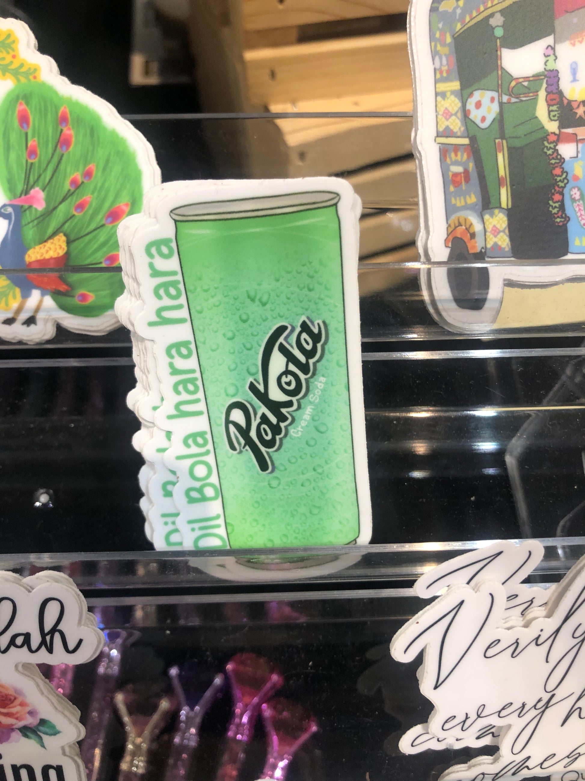 Dil Stickers Dil Bola Hara Hara Pakola, Pakola sticker , Pakistani soda sticker , v ...