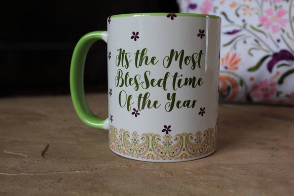 It's the most blessed time of the year “ Mug, Paisley Ramadan and Eid collection - madihacreates