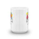 Khala is the best mug, Maternal Aunt gift , khala gift, Beautiful floral design mug - madihacreates