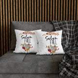 Salam Fall spun Polyester Pillowcase - madihacreates