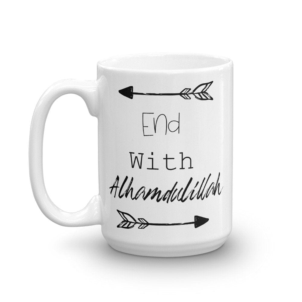 Start with Bismillah and End with Alhamdulilah Mug - madihacreates